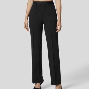 NWT Halara Medium High Waisted Side Pocket Straight Leg Work Suit Pants Black